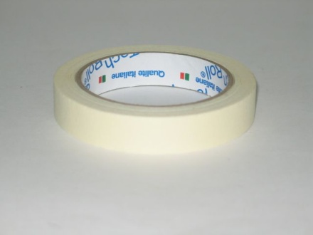 Скотч крепп 19мм*30 м белый