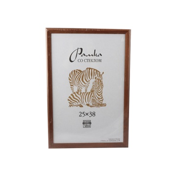 Фоторамка дерево 25*38см. 1701 (Светло-коричневая)