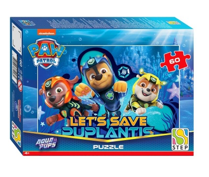 Пазлы   60 элементов  270*180мм  "Щенячий патруль. Аква" (Никелодеон)