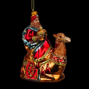 Украшение ErichKrause Decor Царь Востока 12см, стекло