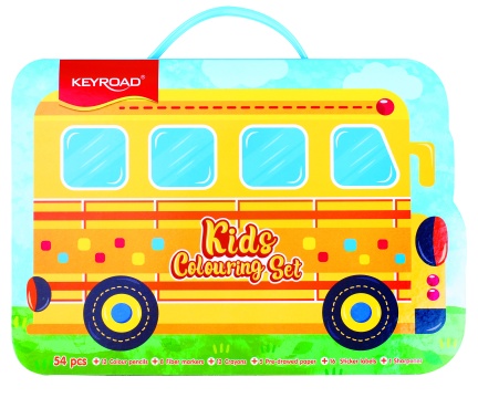 Набор д/рисования 54пр. KEYROAD "Автобус"