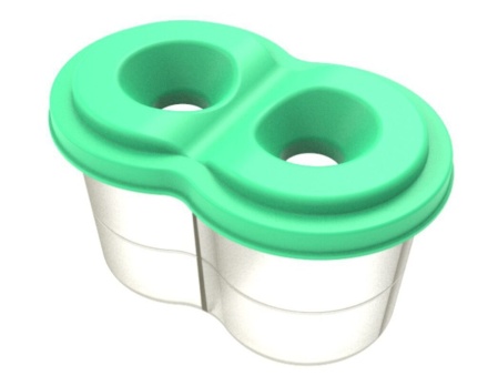 Стакан непроливайка №2 ( двойной )