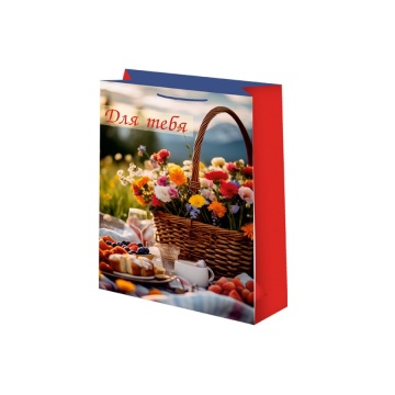 Пакет подар. бумажн. 41*56*24 см, 157гр/м2 Для тебя