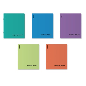 Тетрадь общая ученическая с пластиковой обложкой на скобе ErichKrause Pulse, Обществознание, 48 лист