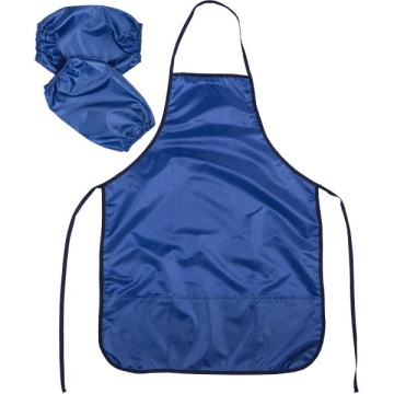Набор Нарукавники + накидка для труда 700*500мм 3 кармана "Темно-синяя"