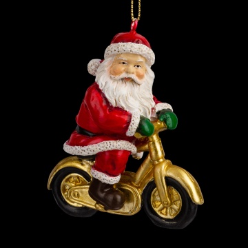 Украшение ErichKrause Decor Санта на байке 7.5см