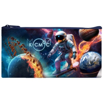 Пенал ткань, на молнии. "Мой космос" (220*120 мм)