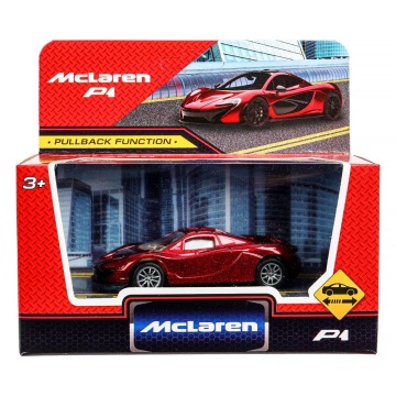 Машинка металл.  9,5см "Mclaren" инерционный механизм