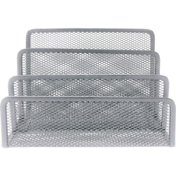 Подставка д\бумаг гориз. 17*8*13см металл, серая