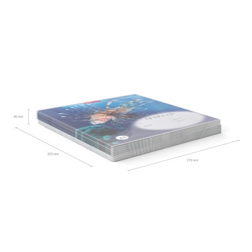 Тетрадь школьная ученическая ErichKrause Подводный мир, 24 листа, линейка (в плёнке по 10 шт.)_MIX-P