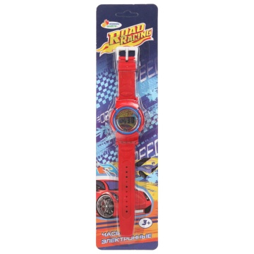 Часы электорнные "Машинки" LR41 (в комплекте)