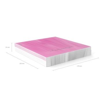 Тетрадь общая ученическая с пластиковой обложкой на скобе ErichKrause Neon ассорти, Литература, 48 л