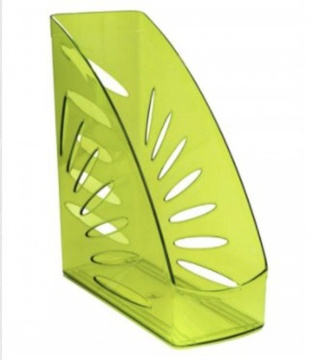 Накопитель д\бумаг верт. ТРОПИК, зелёный ЛАЙМ