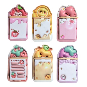 Блок д\записи на магните "Фрукты" ассорти, 40л. 90*165 мм, с карандашом