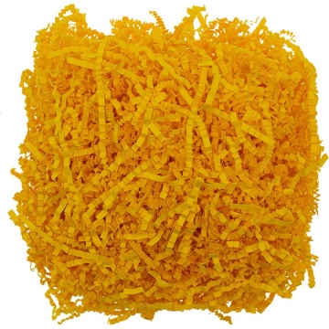 Наполнитель бумажный 50гр, 3 мм, солнечно-желтый