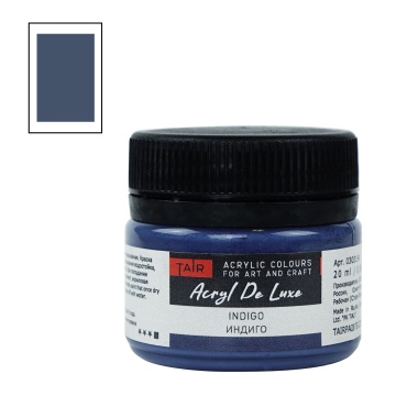 Краска акрил. "Акрил-Хобби" DeLux  20 мл, индиго