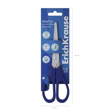 Ножницы для левшей EasyCut, 17 см, ассорти