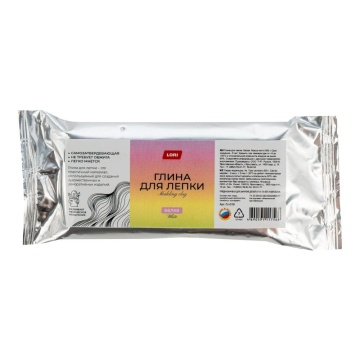 Глина для лепки 500гр "Классика" белая