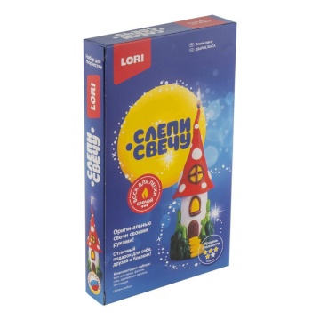 Набор для лепки свечей "Домик-грибок" 4+