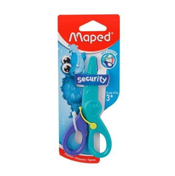 Ножницы детские MAPED "KIDIPULSE" 12 cм, безопасные