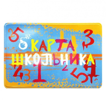 Обложка для Проездного билета, Школьник