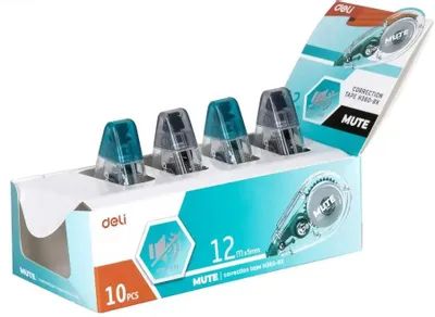 Корректирующая лента Deli JOYIN 5мм*12м, ассорти