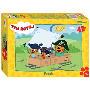 Пазлы   80 элементов  230*165мм.  "Любимые герои" Мельница