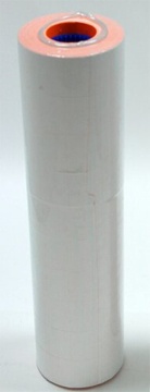 Этикет-лента 26*16 оранжевая, прямая, 750 этикеток