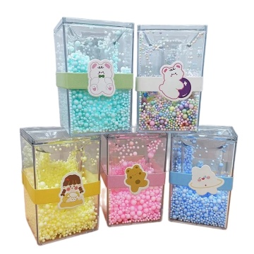 Стакан наст. Egoist "Зверята", 11*7*7 см, квадрат, ассорти дизайнов