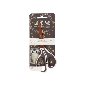 Ножницы детские BV 13см "Love me. Котенок" эргономичные ручки