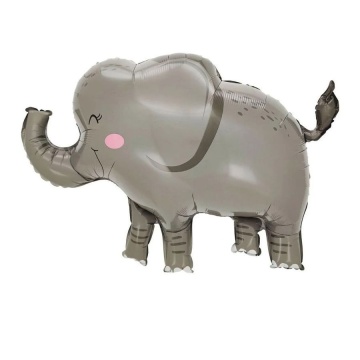 Шар фольга с рисунком 36" "Слон"  91см
