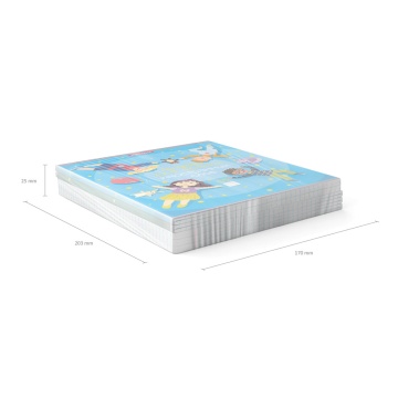 Тетрадь д/записи иностр. слов А5+  48л, скоба "Friendship" клетка