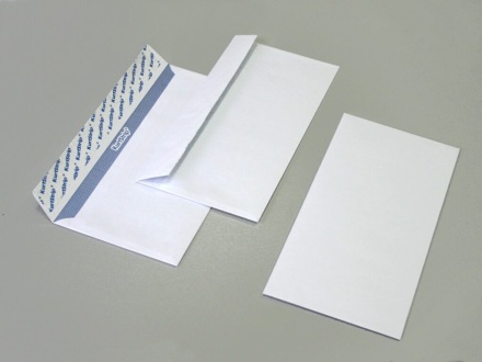Конверт 110*220мм силик. лента, внутр. запечатка