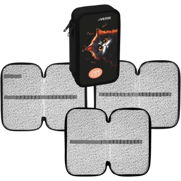 Пенал 3 отд. (205*120*40) молния, картон с конгревным тиснением I See You