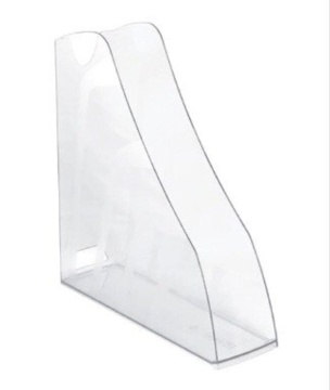 Накопитель д\бумаг верт. ВЕКТОР, прозрачный