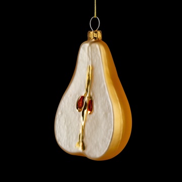 Украшение ErichKrause Decor Груша 9см, стекло