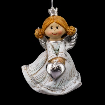 Украшение ErichKrause Decor Ангел с сердцем 7см