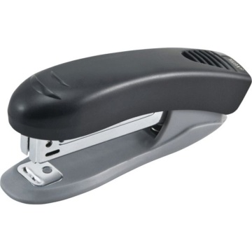 Степлер №10 на 10л 50мм 100ск антистеп "Stripe" черный