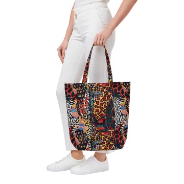 Сумка-шоппер на молнии ErichKrause 14L Africa Color