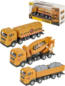 Машинка инерционная 21 см "Спецтехника"