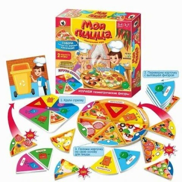 Игра настольная "Моя пицца" 3+