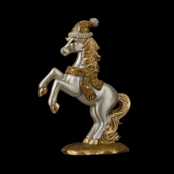 Сувенир ErichKrause Decor Конь золотой 11см