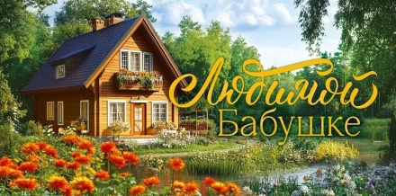 Конверт для денег "Любимой бабушке"