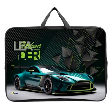 Папка А3 (475*345*75) с ручками, молния, ткань "Автолидер"