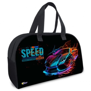 Сумка для внешкольных занятий 35*23*14,5см Оникс "Супер авто" карман