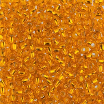 Бисер круглый "GAMMA" 2,3мм, 5гр стекло, рыжий