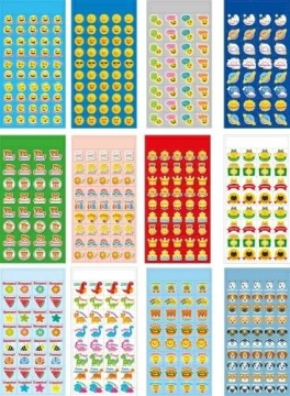 Набор наклеек-оценок 11*22см "Ассорти"