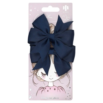 Набор резинок для волос "Феникс+. Банты" 2шт., бант 6,5см
