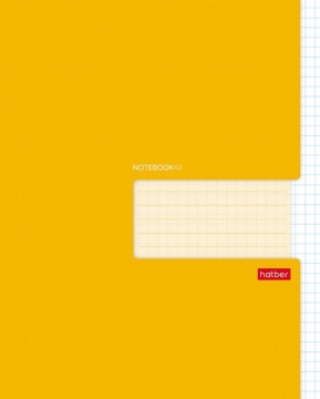 Тетрадь А5 48л кл. Hatber "ТЕТРАДЬ. Желтая", белизна 98%