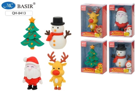 Ластик  "Новогодние" 10,3*7,2*4,5см